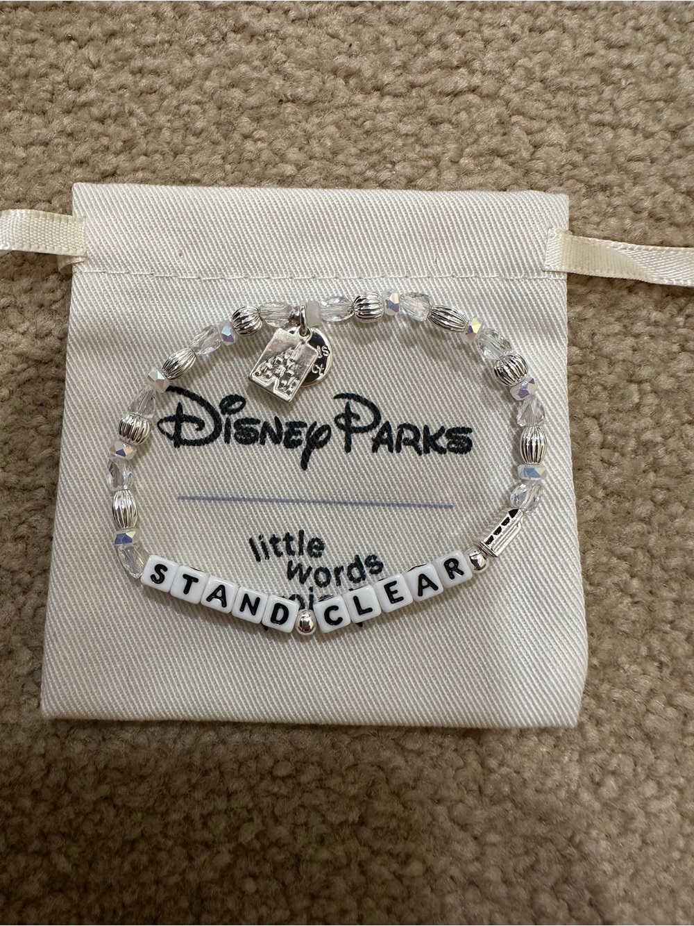 Disney Parks x Little Words Project Monorail Bracelet